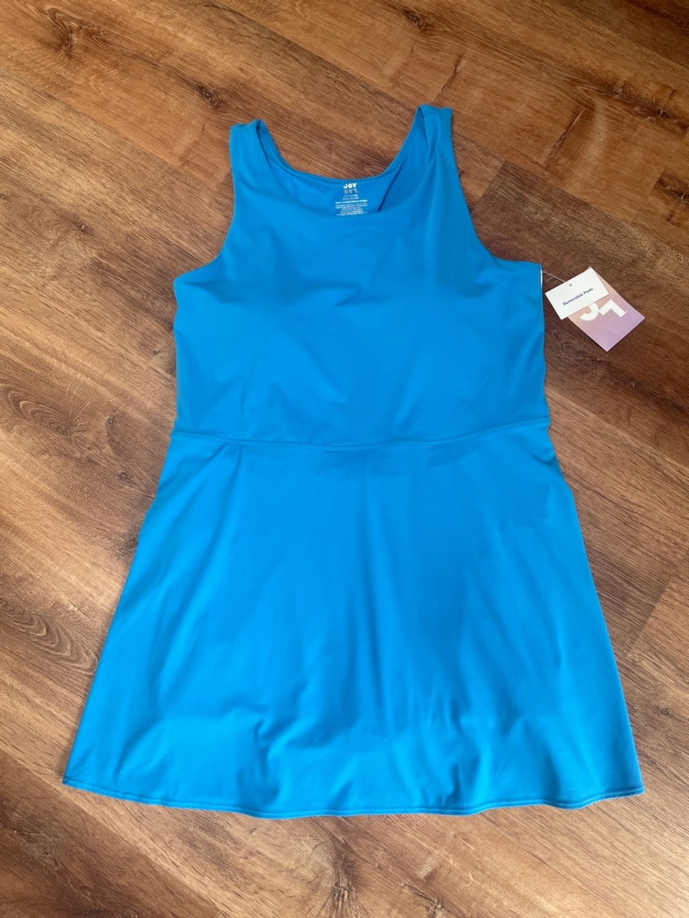 Joylab NEW Tennis Dress Open Back Size XL Skort Pockets Preppy Sporty Errands - Picture 3 of 7